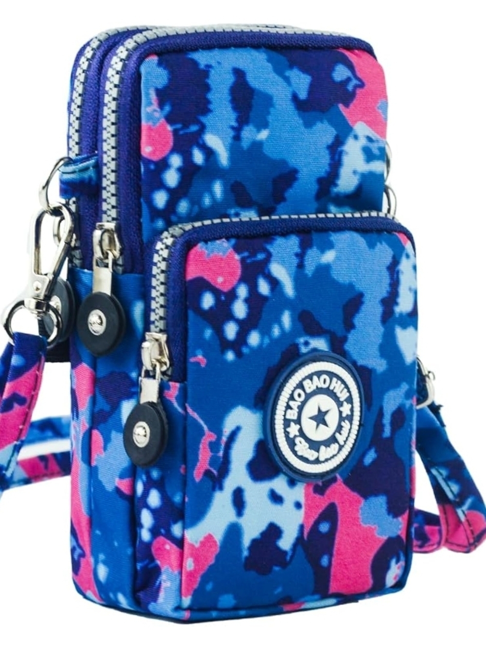 Crossbody Bag Phone Sleeve Concert Venue Festival Adjustable Strap Arm Wrist NWT